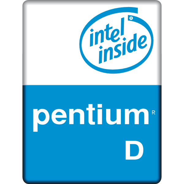 Intel Pentium D Logo ,Logo , icon , SVG Intel Pentium D Logo