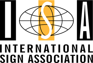 INTERNATIONAL SIGN ASSOCIATION Logo