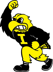 iowa hawkeyes herky Logo