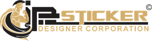IP Sticker Designer Corporation Logo