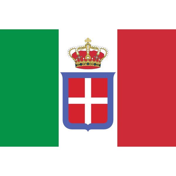 ITALIAN MONARCHY FLAG Logo