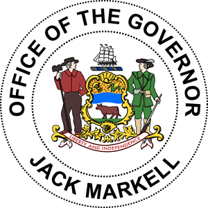 Jack Markell Governor of Delaware Logo