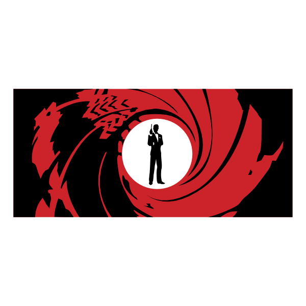 James Bond 007 ,Logo , icon , SVG James Bond 007