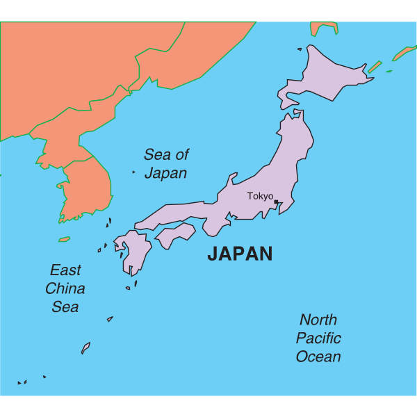 JAPAN MAP Logo ,Logo , icon , SVG JAPAN MAP Logo
