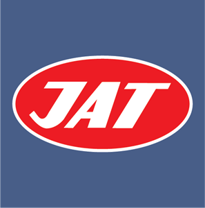JAT Jugoslovenski Aero Transport Logo ,Logo , icon , SVG JAT Jugoslovenski Aero Transport Logo