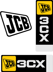 JCB 3CX Logo ,Logo , icon , SVG JCB 3CX Logo