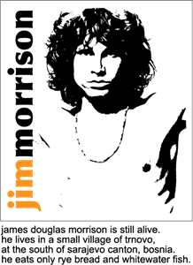 Jim Morrison – The Doors Logo