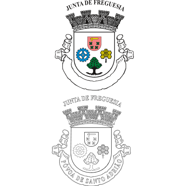 Junta de Freguesia de Póvoa de Santo Adrião Logo ,Logo , icon , SVG Junta de Freguesia de Póvoa de Santo Adrião Logo