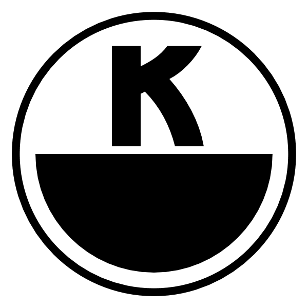 K ,Logo , icon , SVG K