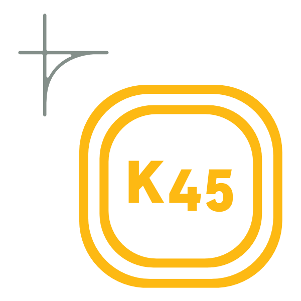 K45 Logo ,Logo , icon , SVG K45 Logo