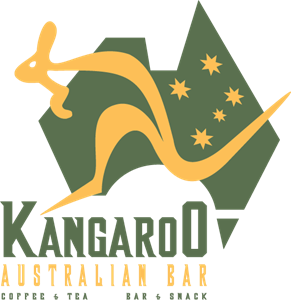 Kangaroo Australian Bar Logo ,Logo , icon , SVG Kangaroo Australian Bar Logo