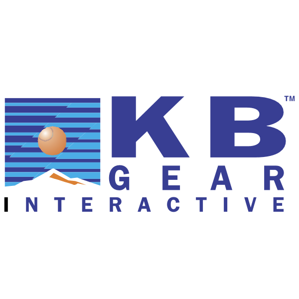 KB Gear ,Logo , icon , SVG KB Gear