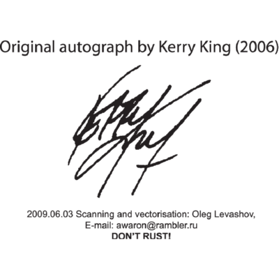 Kerry King (Slayer) Logo ,Logo , icon , SVG Kerry King (Slayer) Logo