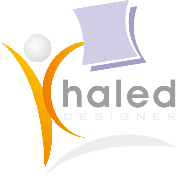 Khaled Designer Logo ,Logo , icon , SVG Khaled Designer Logo