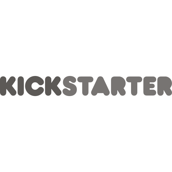 Kickstarter grey ,Logo , icon , SVG Kickstarter grey