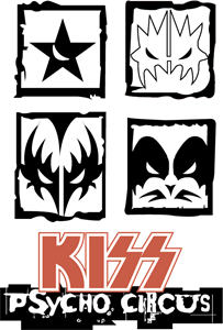Kiss Psycho Circus Logo ,Logo , icon , SVG Kiss Psycho Circus Logo