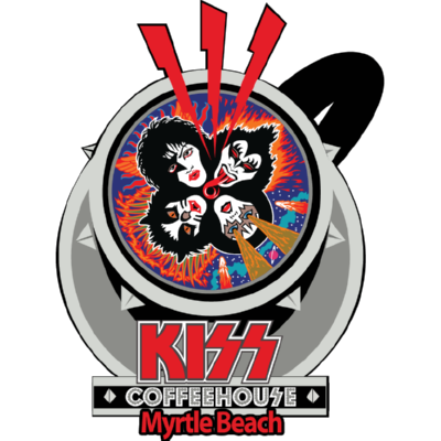 KISS Rock N’ Roll Over Coffee cup Logo