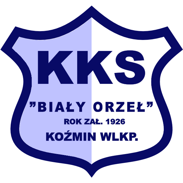 KKS Biały Orzeł Koźmin Wielkopolski Logo ,Logo , icon , SVG KKS Biały Orzeł Koźmin Wielkopolski Logo