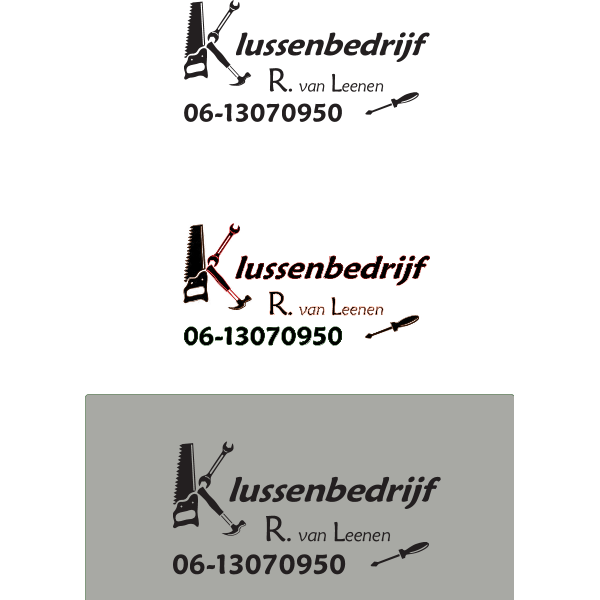 Klussenbedrijf Logo ,Logo , icon , SVG Klussenbedrijf Logo