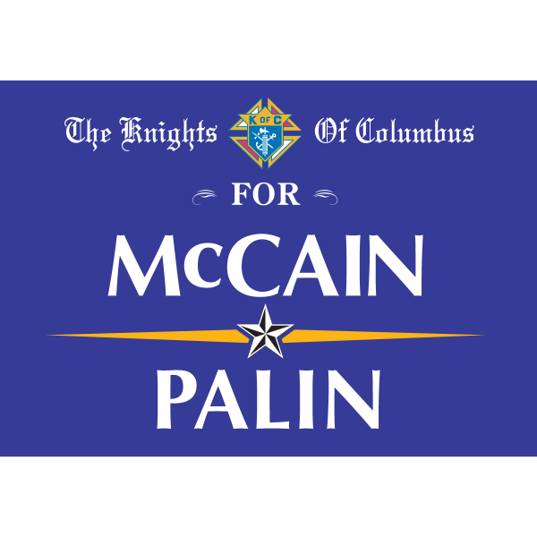 Knights of Columbus for McCain Palin Logo ,Logo , icon , SVG Knights of Columbus for McCain Palin Logo