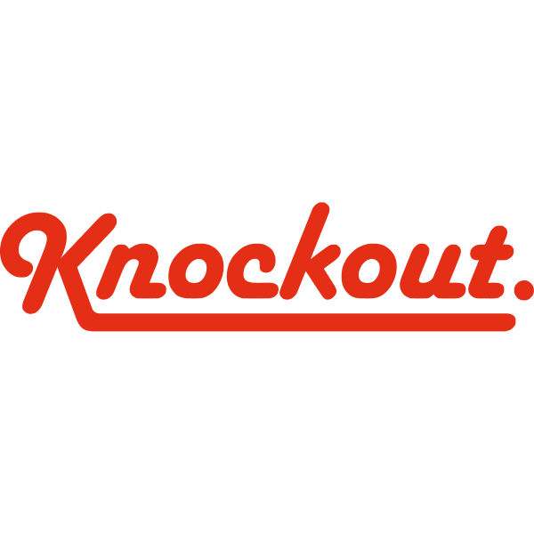 Knockout ,Logo , icon , SVG Knockout