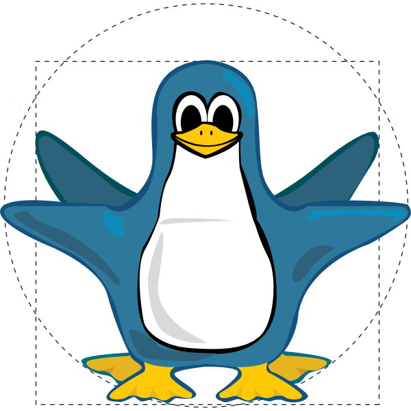 Knoppix Tux Logo