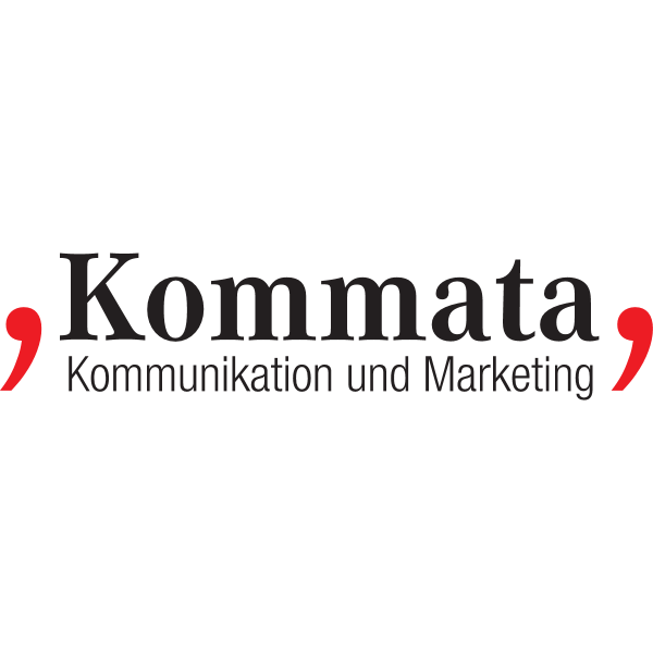 Kommata Kommunikation und Marketing Logo ,Logo , icon , SVG Kommata Kommunikation und Marketing Logo