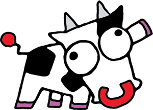 Kooky Cow Logo ,Logo , icon , SVG Kooky Cow Logo