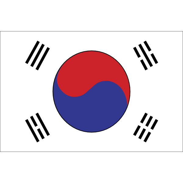 korea ,Logo , icon , SVG korea