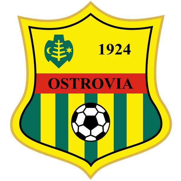 KS Ostrovia  Ostrów Mazowiecka Logo ,Logo , icon , SVG KS Ostrovia  Ostrów Mazowiecka Logo