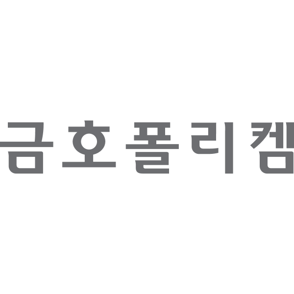 Kumho Polychem wordmark (Korean, 2006)