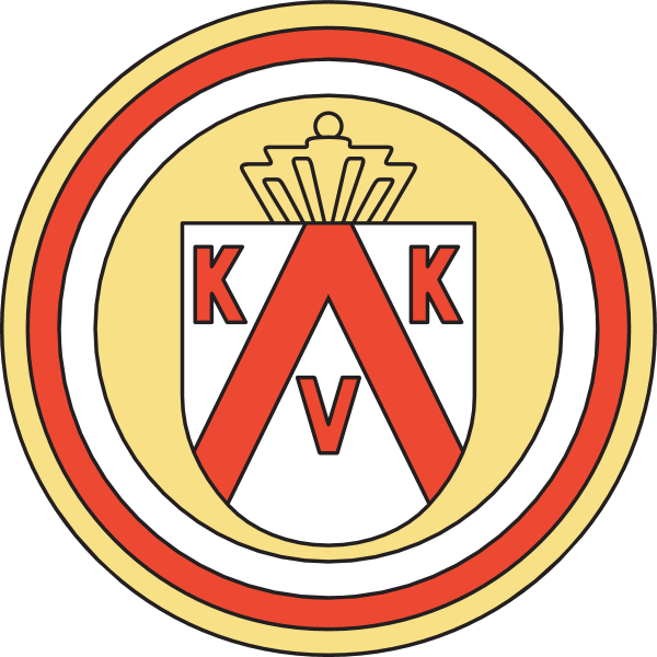 KV Kortrijk 80’s Logo ,Logo , icon , SVG KV Kortrijk 80’s Logo