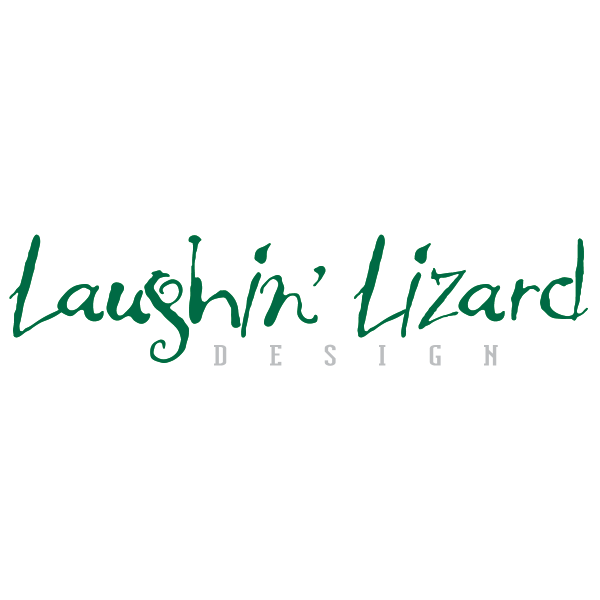 Laughin Lizard Design Logo