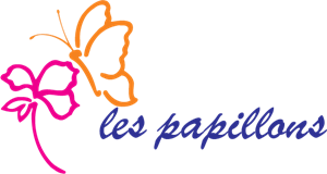Les Papillons Logo ,Logo , icon , SVG Les Papillons Logo