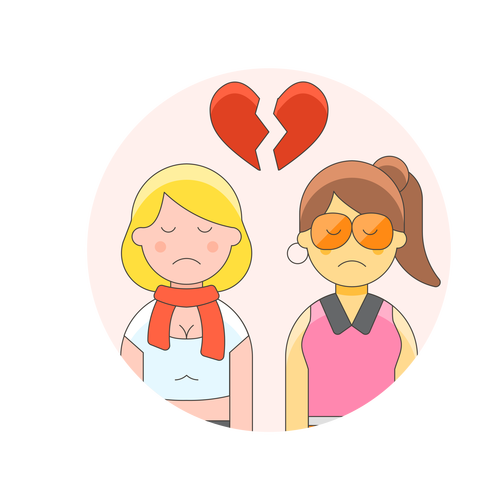 lesbian breakup 3 ,Logo , icon , SVG lesbian breakup 3