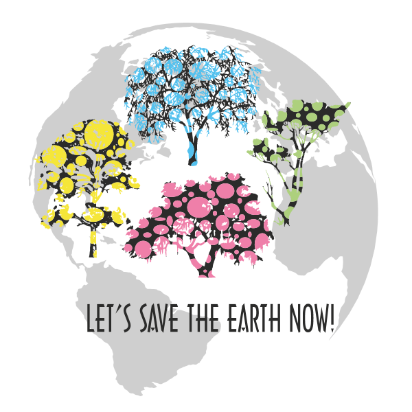 Let’s Save the Earth Now Logo