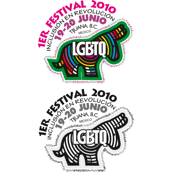 LGBTQ Festival Tiajuana 2010 Logo ,Logo , icon , SVG LGBTQ Festival Tiajuana 2010 Logo
