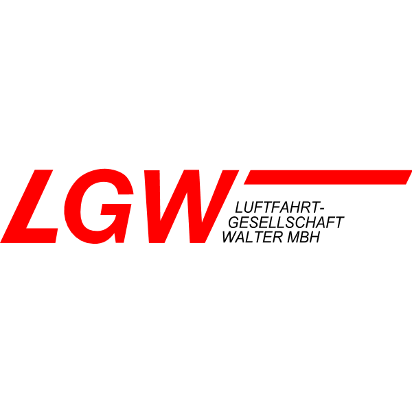 LGW – Luftfahrt Gesellschaft Walter Logo ,Logo , icon , SVG LGW – Luftfahrt Gesellschaft Walter Logo