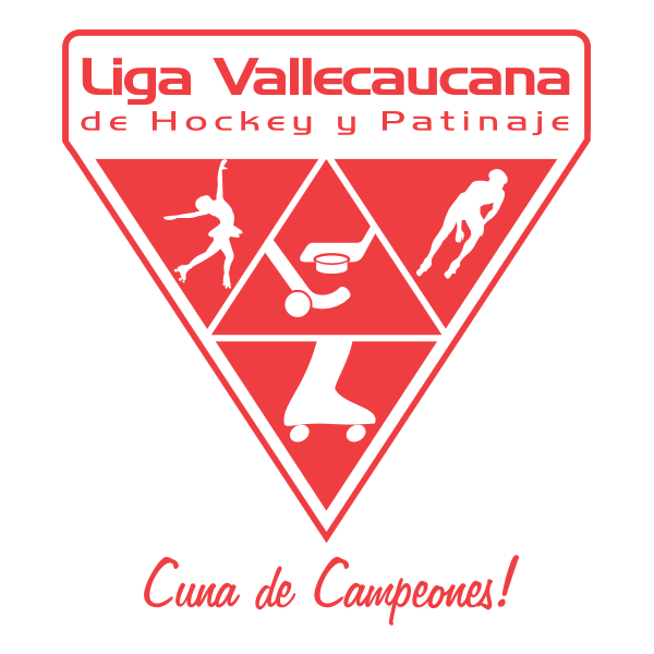 Liga Vallecaucana de Hockey y Patinaje Logo ,Logo , icon , SVG Liga Vallecaucana de Hockey y Patinaje Logo