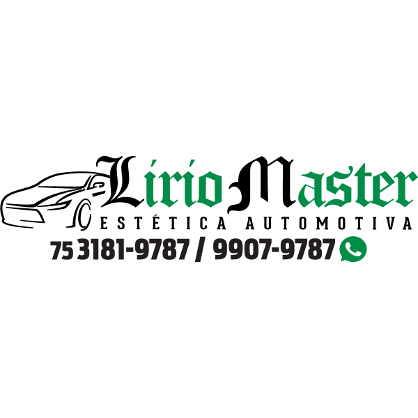Lirio Master Estética Automotiva Logo ,Logo , icon , SVG Lirio Master Estética Automotiva Logo
