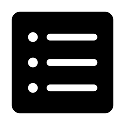 list box ,Logo , icon , SVG list box