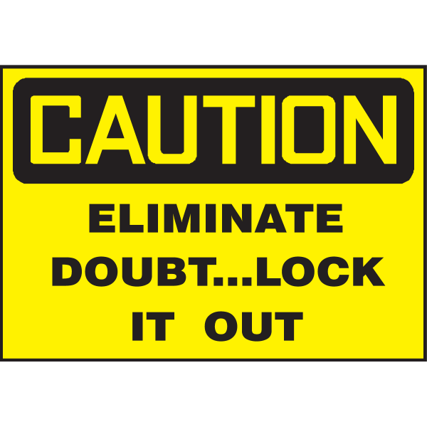LOCK IT OUT SIGN Logo