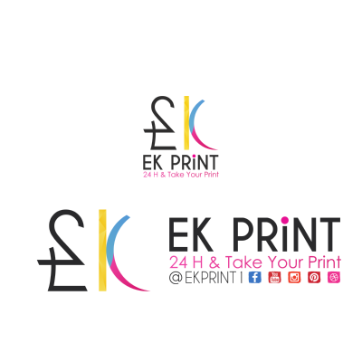 Logo EK PRINT Impression Maroc