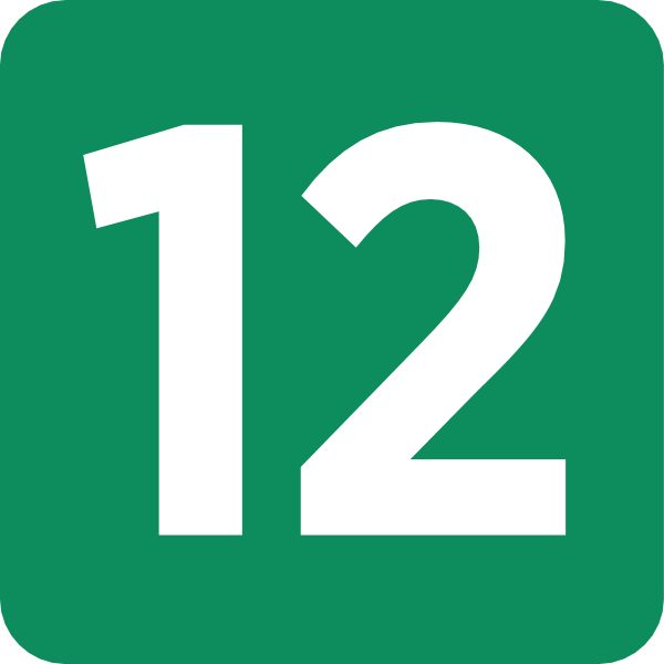 Logo IdFM Métro 12