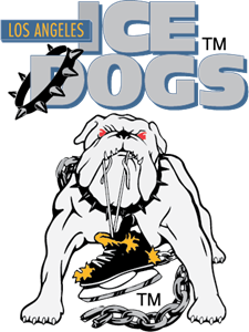 Long Angeles Ice Dogs Logo