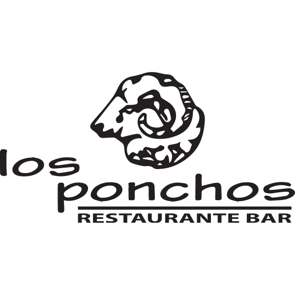 Los Ponchos Restaurante Bar Logo ,Logo , icon , SVG Los Ponchos Restaurante Bar Logo