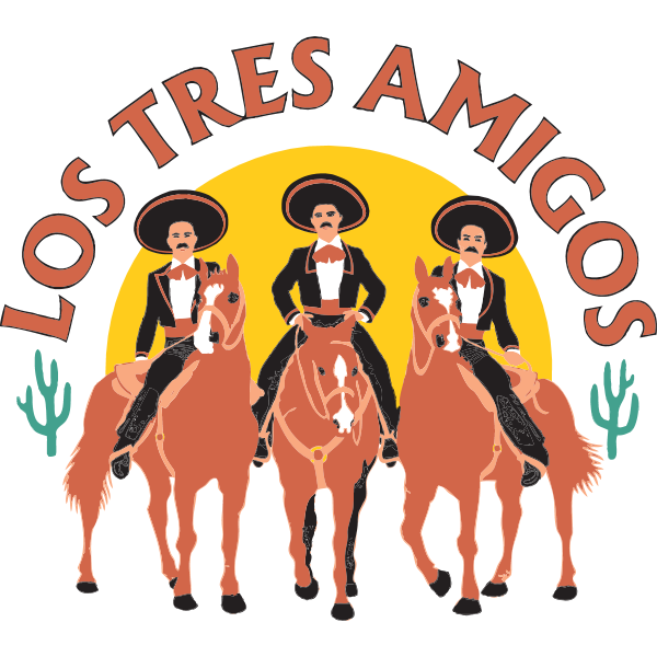 Los Tres Amigos Logo ,Logo , icon , SVG Los Tres Amigos Logo