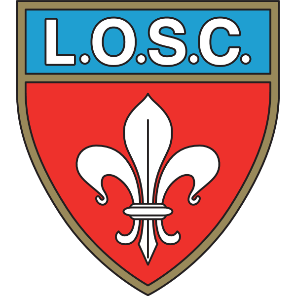 LOSC Lille 60’s – early 70’s Logo ,Logo , icon , SVG LOSC Lille 60’s – early 70’s Logo