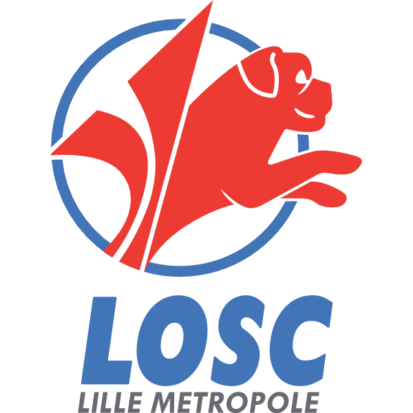 LOSC Lille 90’s Logo ,Logo , icon , SVG LOSC Lille 90’s Logo