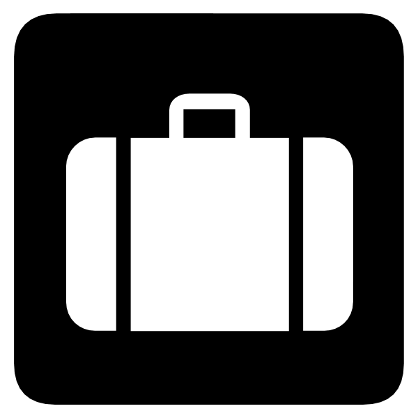 LUGGAGE CHECK AIRPORT SIGN Logo ,Logo , icon , SVG LUGGAGE CHECK AIRPORT SIGN Logo